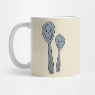 Big Spoon And Little Spoon Mug